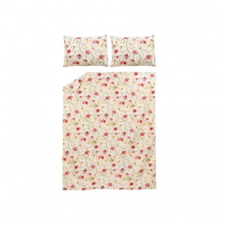 BED COV SET Summer Garden COTTON 160x200