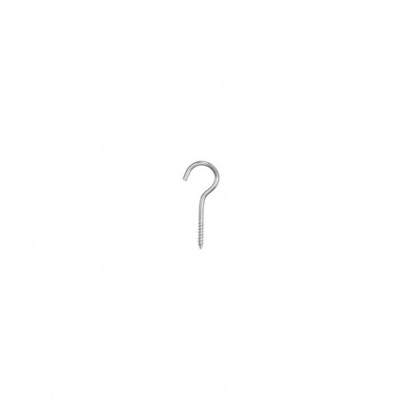 SCREWED HOOK D12 3.5X25 5PCS