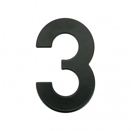 HOUSE NUMBER 3 MB-3 145MM BLACK
