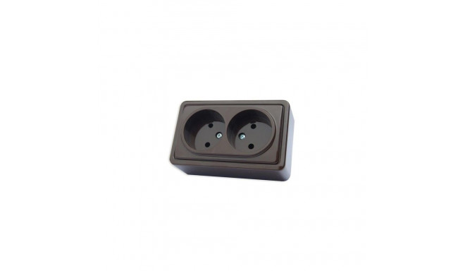 SOCKET RP16-020 2VIET O PLAST ANTHR SL+