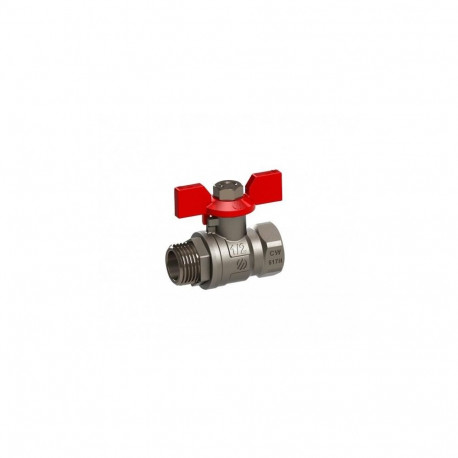 BALL VALVE BUTERFLY HAND 1MF