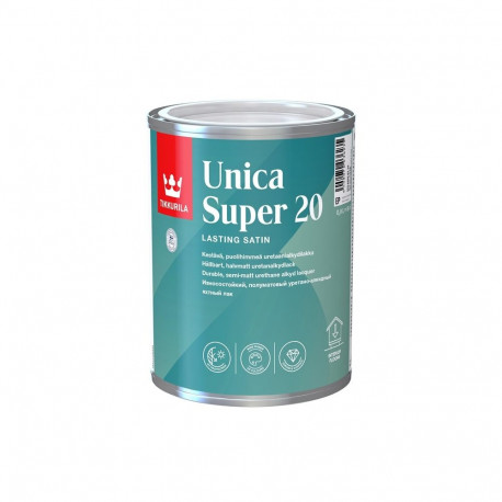LACQ UNICA SUPER 20 S-GL TIKKURILA 0.9L