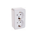 SOCKET OUTLET WITHWHITE DOUBLE