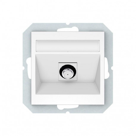 TV pistik valge TVL01-02 QR1000