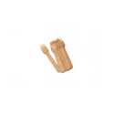DISPOSABLE WOODEN FORK 10PCS