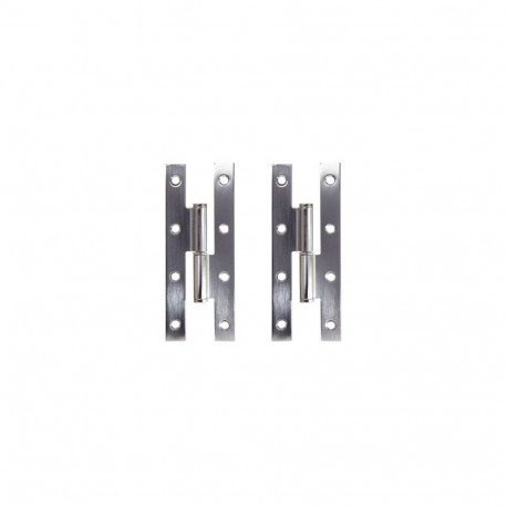 HINGE H STYLE140X55X2.5MM nikeldatud 2 tk vasak