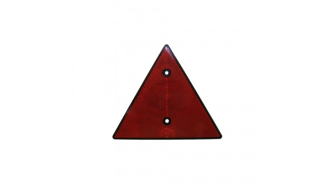 SCREW TRIANGLE REFLECTOR RED 370201
