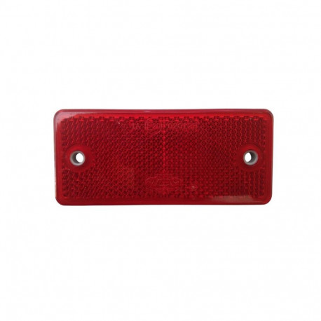 SCREW RECTANGLE REFLECTOR RED 370200CR