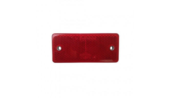SCREW RECTANGLE REFLECTOR RED 370200CR