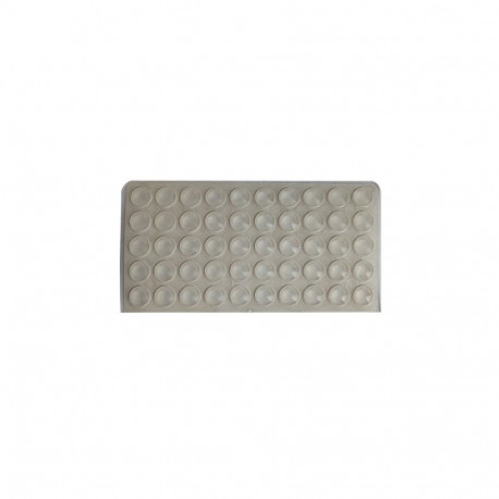 ADHESIVE PADS 3MM TRASP 10MM 50PCS