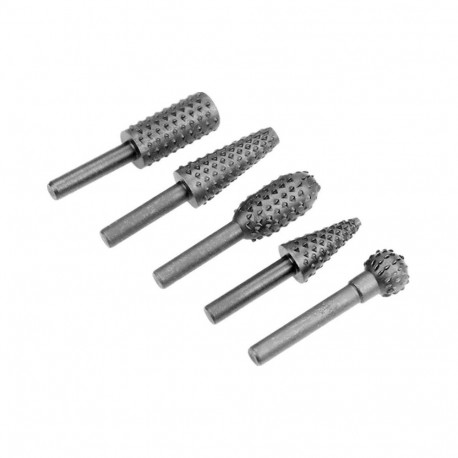 WOOD FILES SET 104.005 ROTARY. 5 PCS.