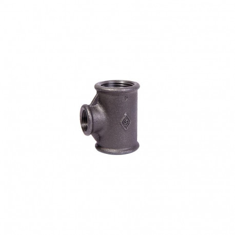 TEE REDUCING B130R1 1/2IN X3/4IN BLACK