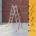 UNIVERSAL JOIMTED 4-ELEMENT LADDER 4X3