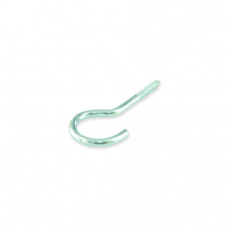 CLOTH HOOK 100X6,8X29X24 ZINC PLAT/2PCS