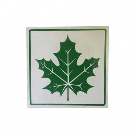 auto kleebis vahtraleht LIP018