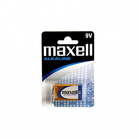 MAXELL BATTERY ALKALINE 9V 6LR61 BLISTER*1 723761.04.EU