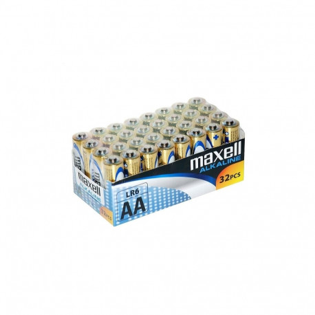 MAXELL BATTERY ALKALINE LR06 AA 32-PACK