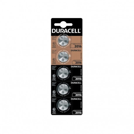 DURACELL BATTERY LITHIUM DL2016 BL*5