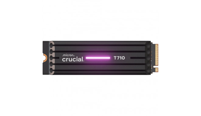 Crucial T710 jahutusradiaatoriga 2TB PCIe Gen5 NVMe M.2 2280 SSD