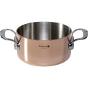 De Buyer Prima Matera Saucepot copper/steel 16 cm induction De Buyer Prima Matera Saucepot copper/steel 16 cm induction