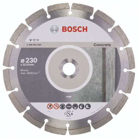 Bosch DIA-TS 230x22,23 standard betooni jaoks
