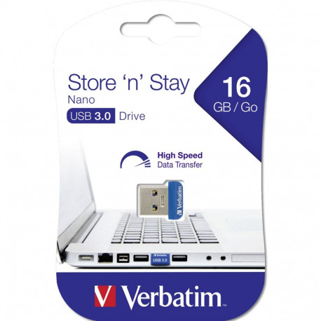 Verbatim Store n Stay Nano 16GB USB 3.0 98709