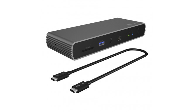 ICY BOX IB-DK8801-TB4 Thunderbolt 4 Docking Station