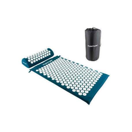Akupunktuurimatt ja -padi TUNTURI Acupressure Mat And Pillow, Petrol Blue