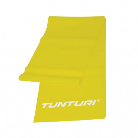 Treeningkumm TUNTURI Resistance Band, light, yellow
