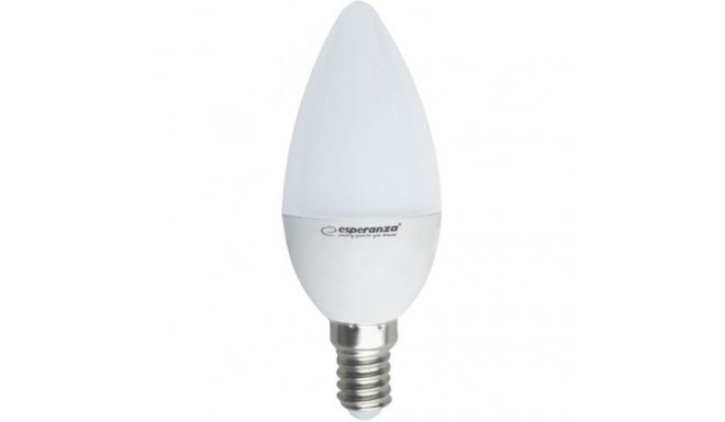 Esperanza ELL146 LED lamp E14 C37 6W 3000K 580lm