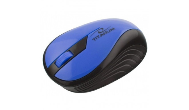 Titanium TM114B WIRELESS 3D OPTICAL MOUSE HARRIER BLUE