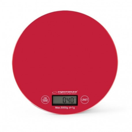 Esperanza kitchen scale EKS003R Mango, red