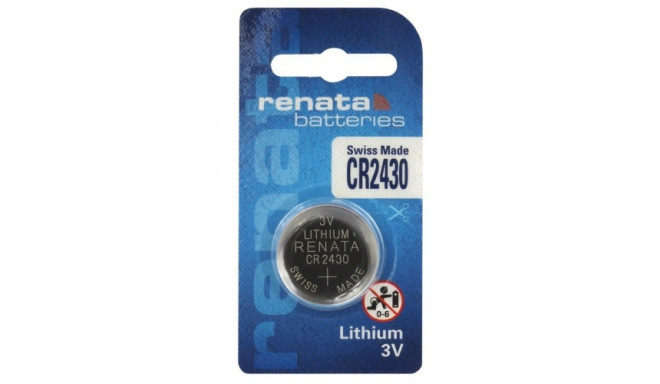 Renata CR2430-1BB Blister Pack 1pcs.