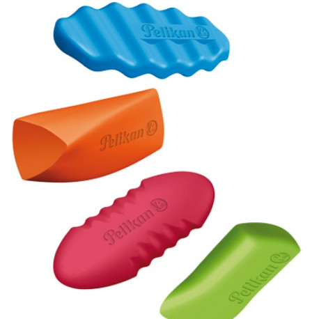 pelikan Eraser design DR 20 4 shapes/colors assorted