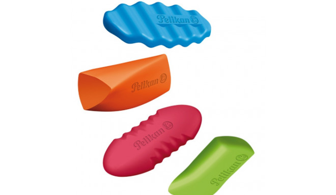 pelikan Eraser design DR 20 4 shapes/colors assorted