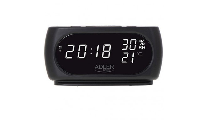 Adler AD 1186 LED clock with thermometer