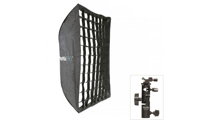 Phottix Easy Up HD Umbrella Softbox with Grid 60x90cm with Varos Pro S