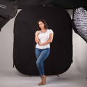 Manfrotto Background 1.8 x 1.5m Black/White Manfrotto Background 1.8 x 1.5m Black/White