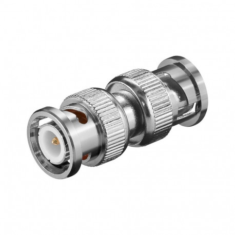 PremiumCord Redukce BNC male - BNC male, 75 OHM with gold pin