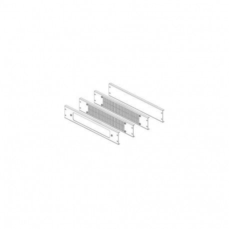 CONTEG Sada panelů s filtrem pro modulární podstavce 80/80, výška 100mm, šedá