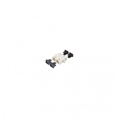 DIGITUS SC/SC Optical multimode coupler OM2, ceramic sleeve, polymer housing, screws included