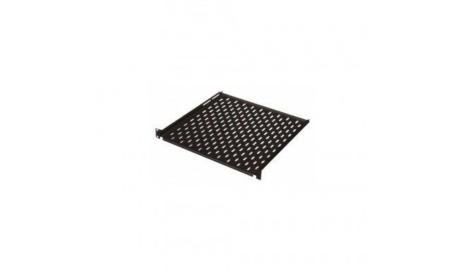 CONTEG 19" FIXED SHELVES,1U,RAL9005, 450mm