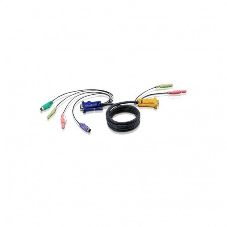 ATEN KVM cable CS-1732,1734, 1754, 1758, PS/2, 3m