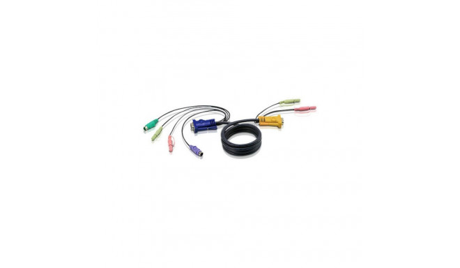 ATEN KVM cable CS-1732,1734, 1754, 1758, PS/2, 3m