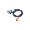 ATEN KVM cable CS-12xx, CL-10xx, CL-12xx, PS/2, 2m
