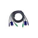ATEN KVM cable CS-114A, CS138A, CS-84A, PS/2, 3m