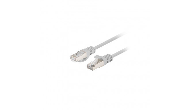 PATCHCORD CAT.6 FTP 0.25M GREY FLUKE PASSED LANBERG 10-PACK