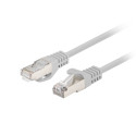 PATCHCORD CAT.6 FTP 0.25M GREY FLUKE PASSED LANBERG 10-PACK