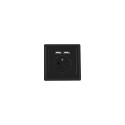 AC WALL SOCKET 230V WITH 2 USB PORT 2.1A, FRENCH SOCKET BLACK LANBERG