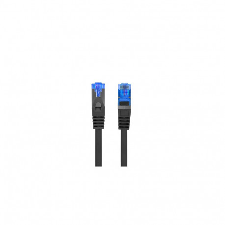 PATCHCORD CAT.6A S/FTP LSZH CCA 1M BLACK FLUKE PASSED LANBERG
